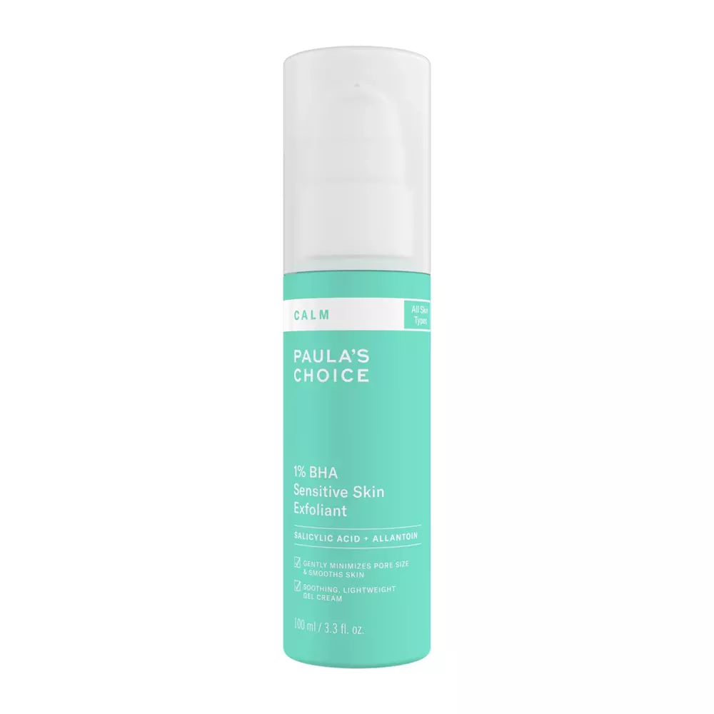 Paula's Choice - Calm 1% BHA Sensitive Skin Exfoliant - Мягкий отшелушивающий гель-крем для чувствительной кожи - 100ml