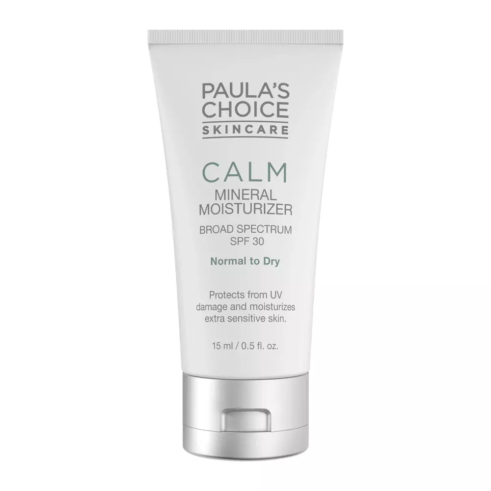 Paula's Choice - Calm - Mineral Moisturizer For Normal To Dry Skin SPF30 - Увлажняющий солнцезащитный крем - 15ml