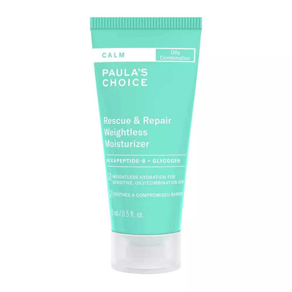 Paula's Choice - Calm Rescue & Repair Weightless Moisturizer - Легкий увлажняющий ночной крем - 15ml