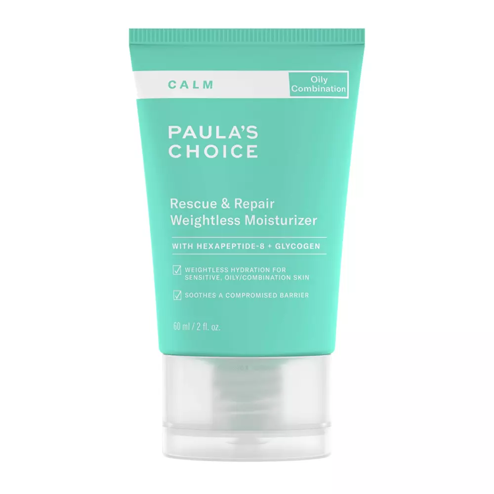 Paula's Choice - Calm Rescue & Repair Weightless Moisturizer - Легкий увлажняющий ночной крем - 60ml