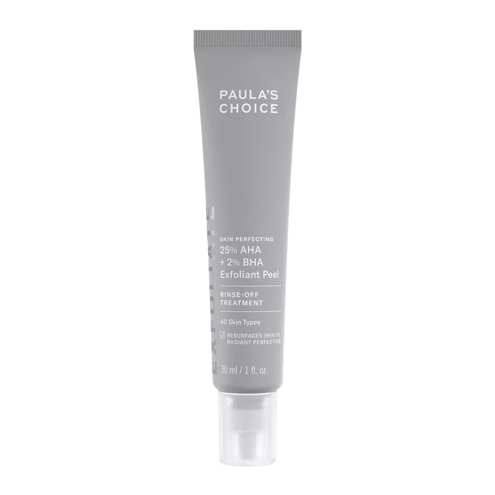 Paula's Choice - Нежный пилинг для разглаживания морщин - Skin Perfecting - 25% AHA + 2% BHA Exfoliant Peel - 30ml