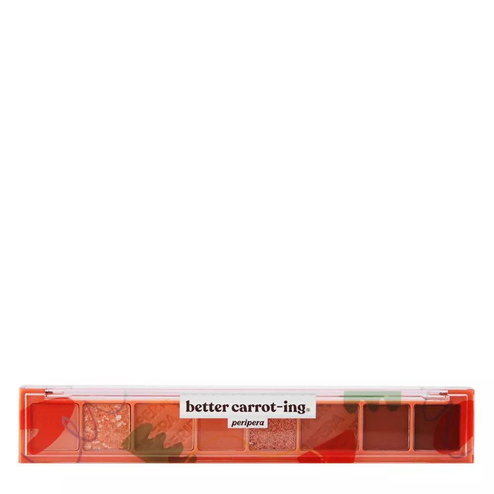 Peripera - All Take Mood Palette - Палетка теней - 08 Better Carrot-ing - 6,8g