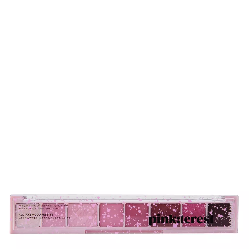 Peripera - All Take Mood Palette - Палетка теней - 11 Pink:terest - 6,8g