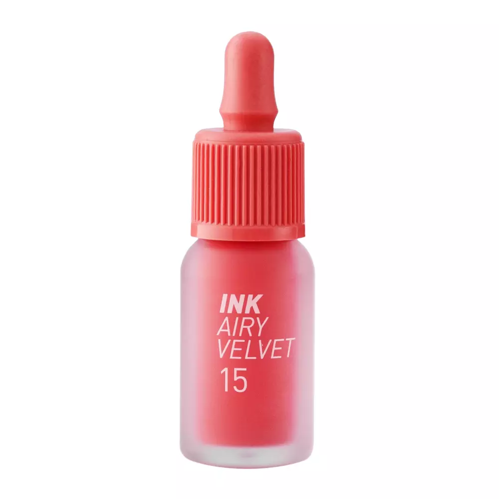 Peripera - Ink Airy Velvet - Бархатный тинт для губ - 15 Soft Coral - 4g