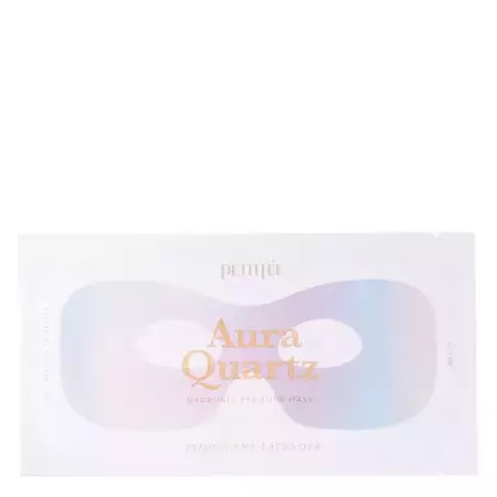 Petitfee - Гидрогелевая маска для кожи вокруг глаз - Aura Quartz Hydrogel Eye Zone Mask - Iridescent Lavender - 9g