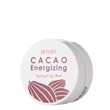 Petitfee - Гидрогелевые тонизирующие патчи для глаз с экстрактом какао - Cacao Energizing Hydrogel Eye Mask - 60шт