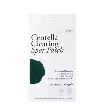 Petitfee - Точечные патчи от воспалений с экстрактом центеллы азиатской - Centella Clearing Spot Patch - 23шт