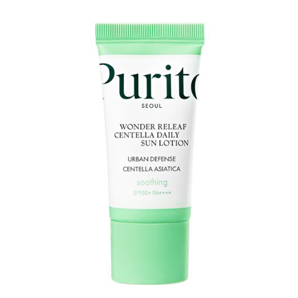 Purito Seoul - Wonder Releaf Centella Daily Sun Lotion SPF 50+ PA++++ - Ультралегкий солнцезащитный крем - 15ml