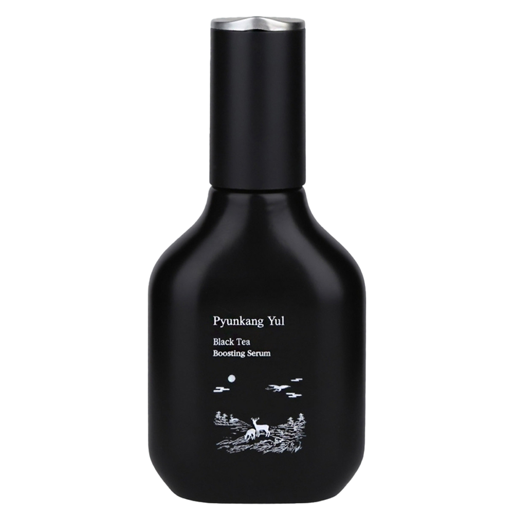 Pyunkang Yul - Антивозрастная сыворотка для лица с черным чаем - Black Tea Boosting Serum - 45ml