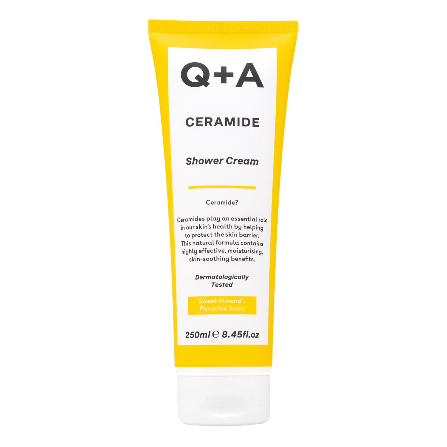 Q+A - Ceramide Shower Cream - Крем для очищения тела с церамидами - 250ml