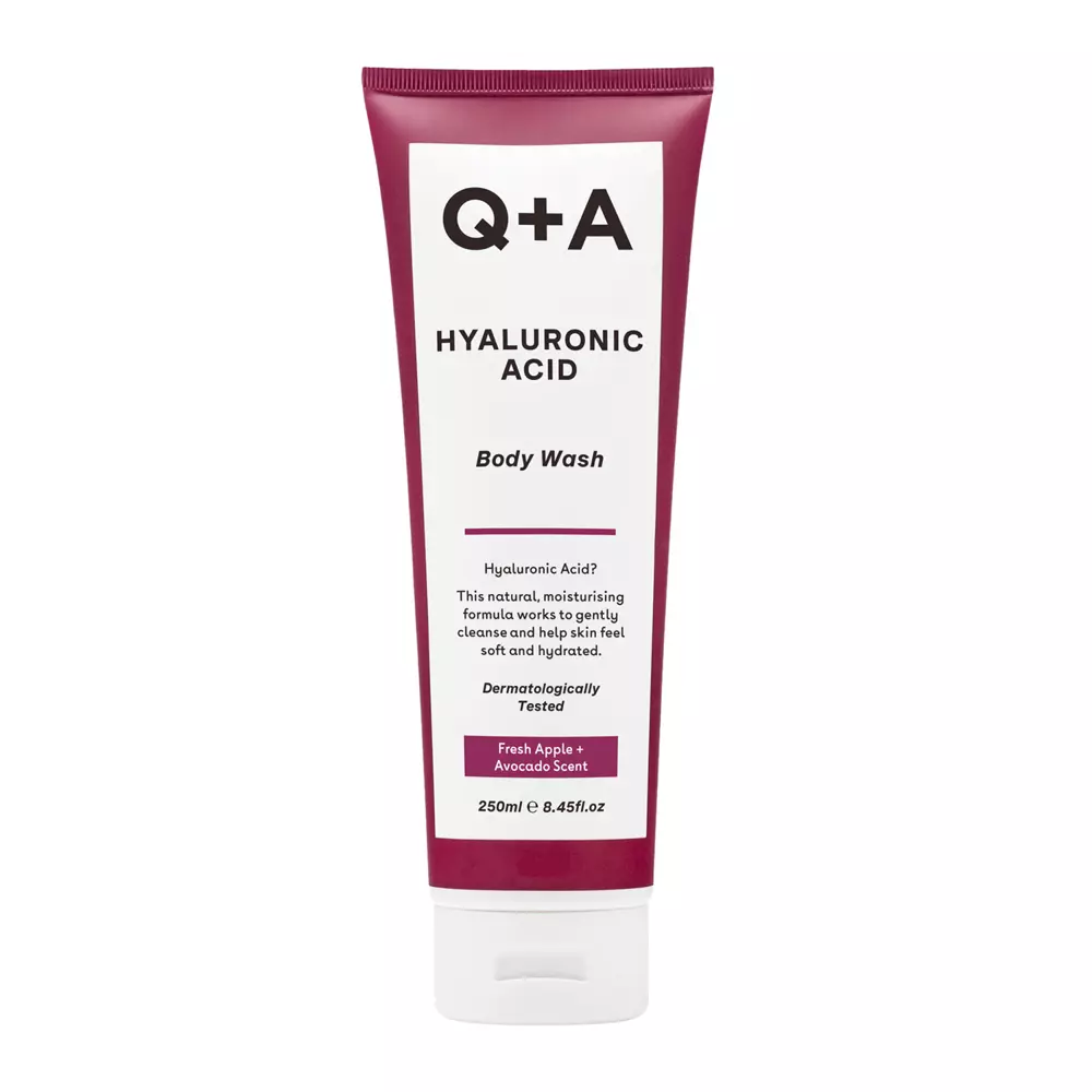 Q+A - Hyaluronic Acid Body Wash - Очищающий гель для тела с гиалуроновой кислотой - 250ml