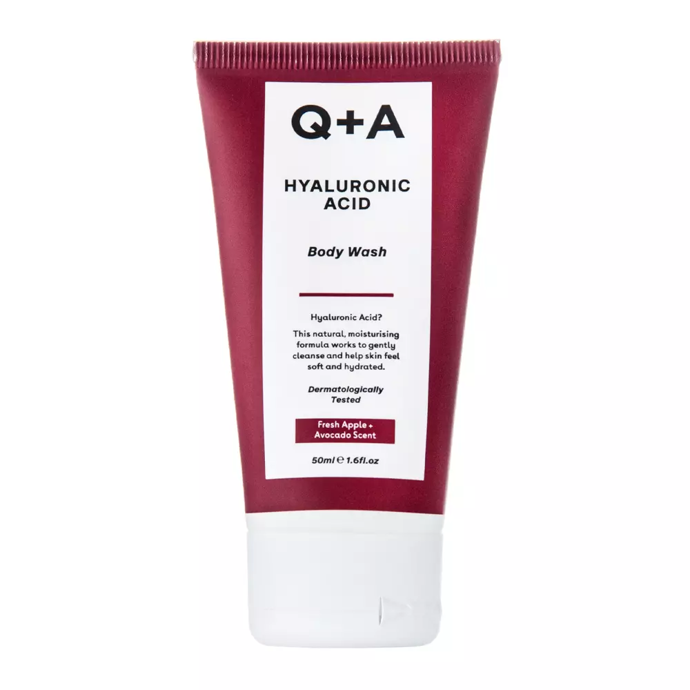 Q+A - Hyaluronic Acid Body Wash - Очищающий гель для тела с гиалуроновой кислотой - 50ml