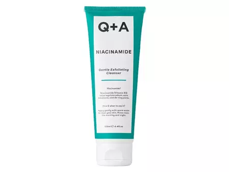 Q+A - Очищающий гель с ниацинамидом - Niacinamide - Gentle Exfoliating Cleanser - 125ml