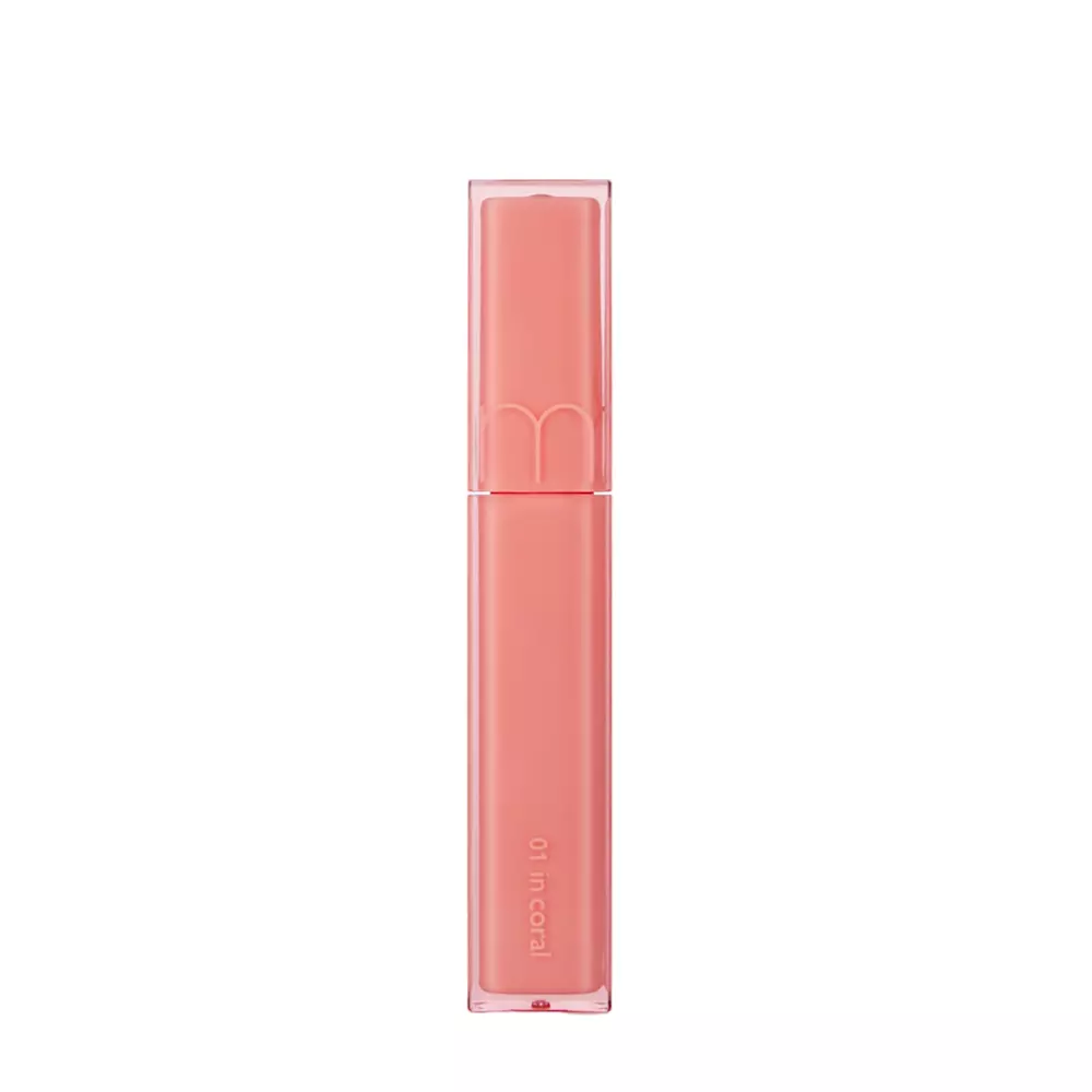 Rom&nd - Глянцевый тинт для губ - Dewyful Water Tint - 01 In Coral - 5g