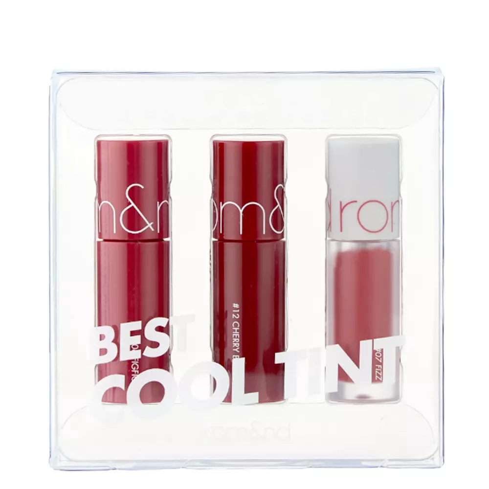 Rom&nd - Набор тинтов для губ - Best Tint Edition - 02 Cool Tone Pick - 3x2g