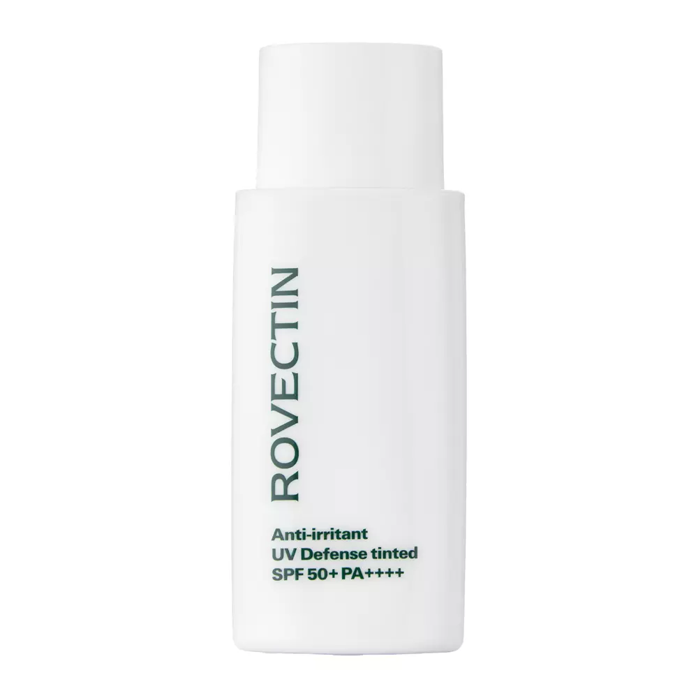 Rovectin - Anti-irritant UV Defense Tinted SPF 50+/PA+++ - Солнцезащитный крем для чувствительной кожи - 50ml