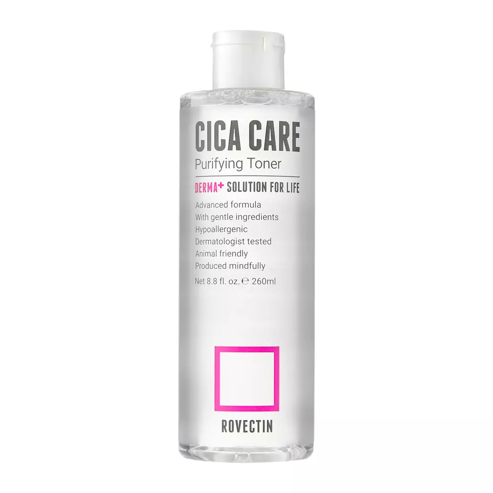 Rovectin - Cica Care Purifying Toner - Успокаивающий тоник для лица - 260ml