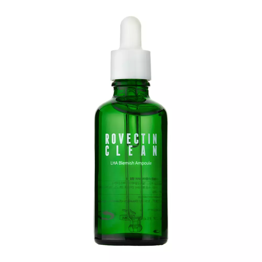 Rovectin - Clean LHA Blemish Ampoule - Осветляющая ампула для лица - 50ml