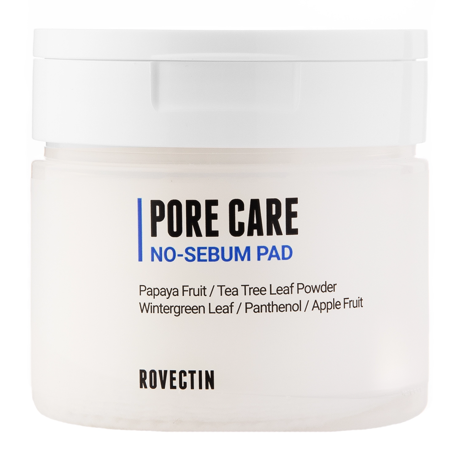 Rovectin - Pore Care No-Sebum Pad - Очищающие пэды для лица - 60шт.