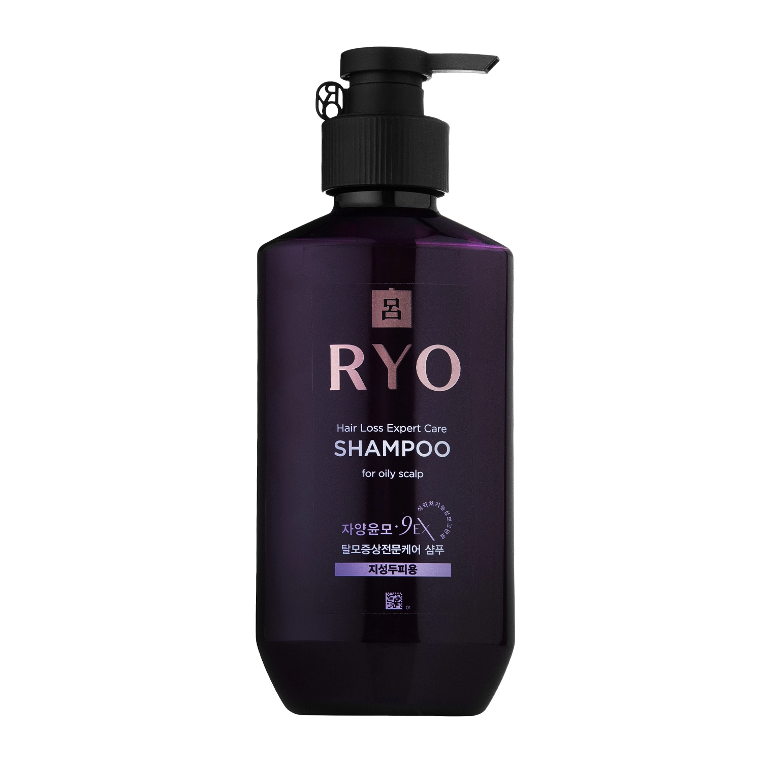 Ryo - Hair Loss Expert Care 9EX Shampoo For Oily Scalp - Шампунь против выпадения волос для жирной кожи головы - 400ml