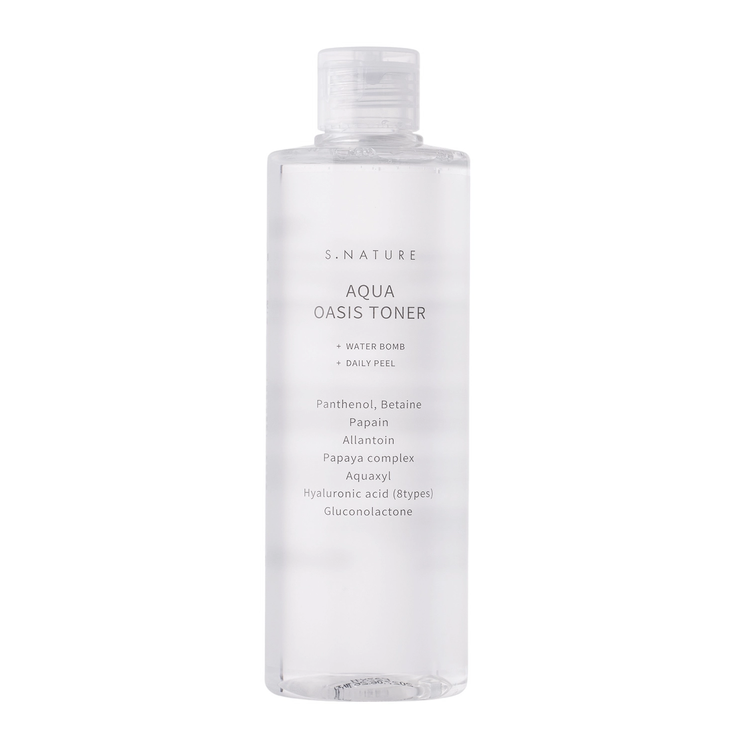 S.Nature - Aqua Oasis Toner- Увлажняющий тонер для лица - 300ml 