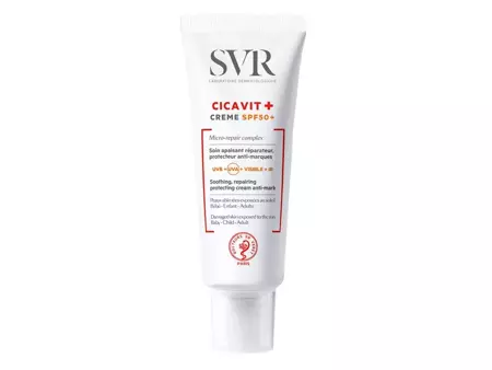 SVR - Успокаивающий и восстанавливающий крем SPF50+ - Cicavit+ Creme SPF50+ - 40ml