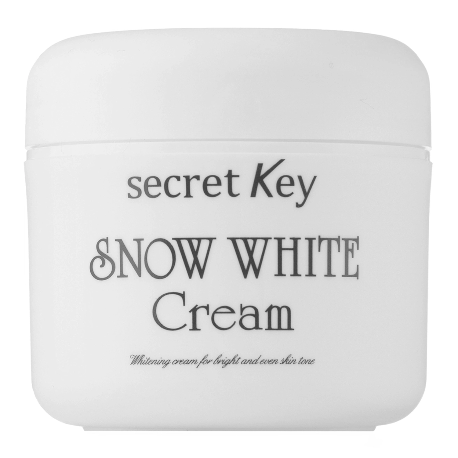 Secret Key - Snow White Cream - Увлажняющий и осветляющий крем для лица - 50g