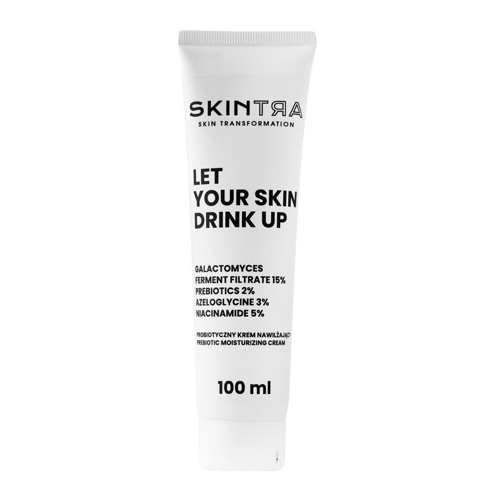 SkinTra - Let Your Skin Drink Up - Увлажняющий крем с пребиотиками - Туба 100ml