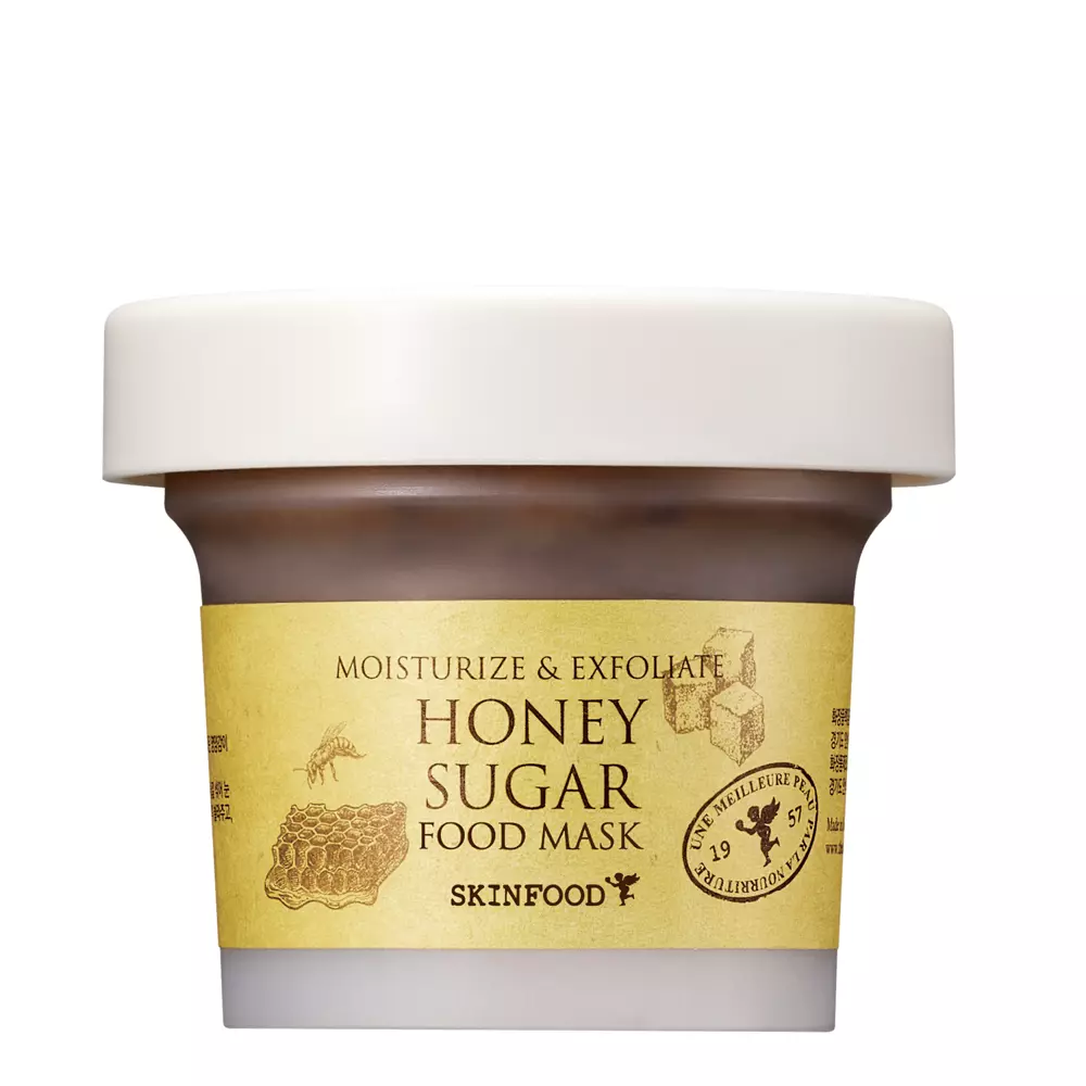 Skinfood - Black Sugar Honey Mask Wash Off - Медовая маска с коричневым сахаром - 100g