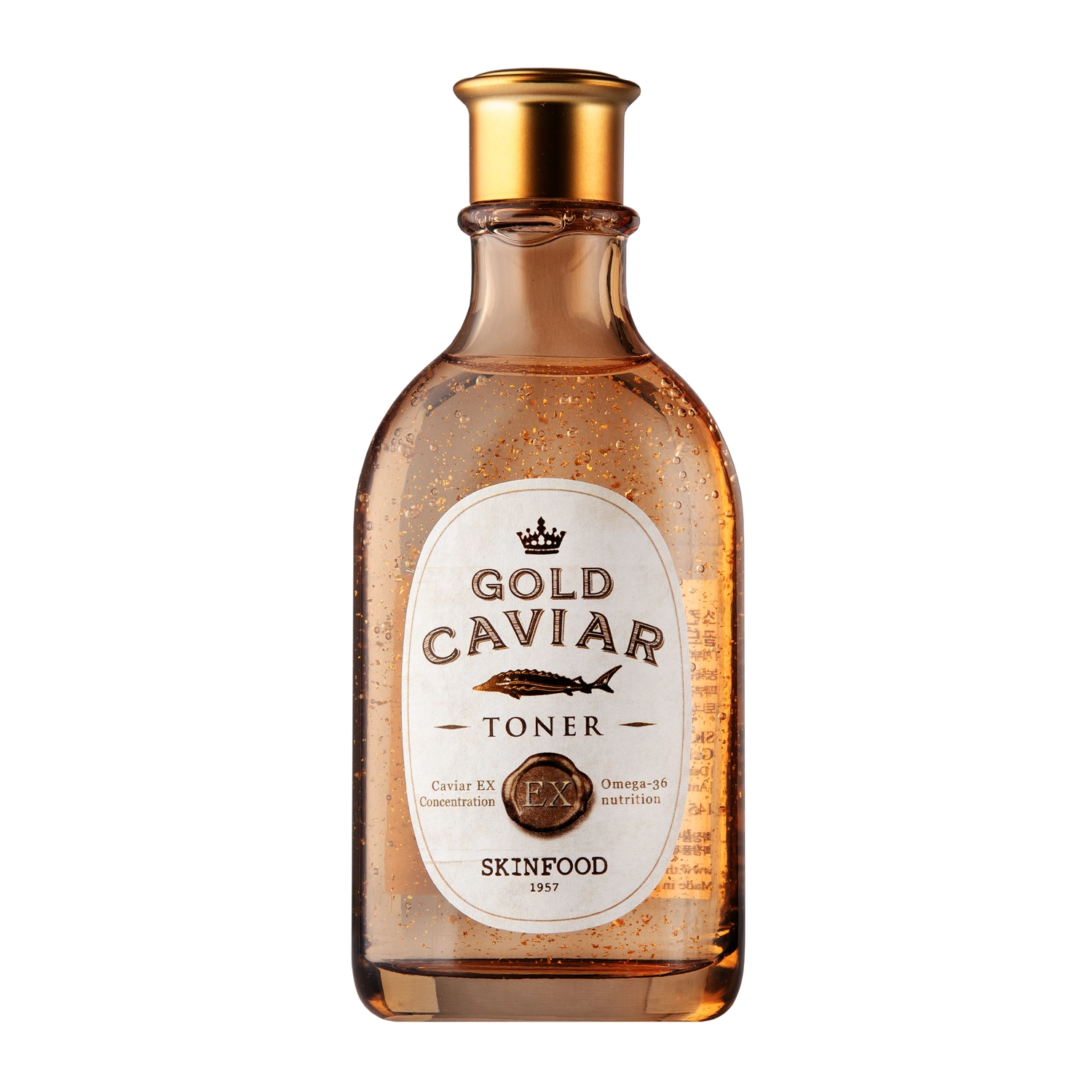 Skinfood - Gold Caviar EX Toner - Антивозрастной тоник против морщин - 145ml