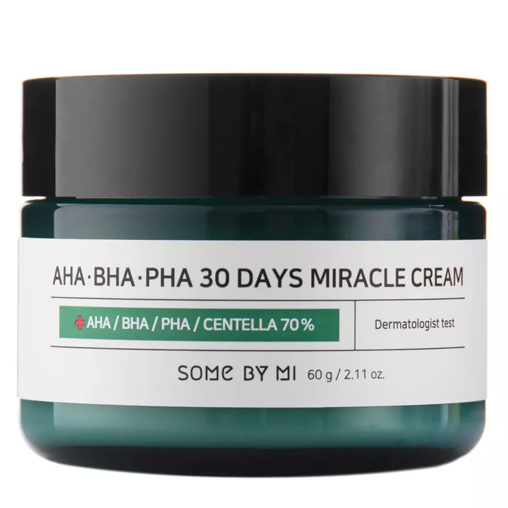 Some By Mi - Многофункциональный крем для лица с кислотами - AHA BHA PHA 30 Days Miracle Cream - 60ml