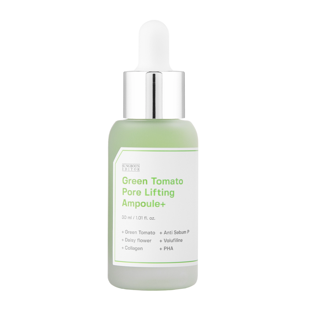 Sungboon Editor - Green Tomato Pore Lifting Ampoule+ - Ампула для уменьшения видимости пор - 30ml