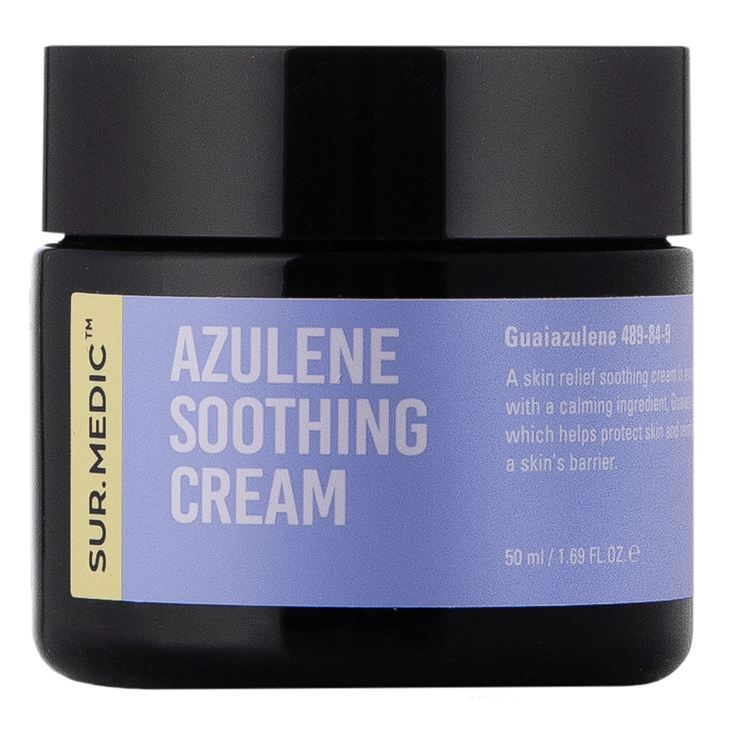 Sur.Medic+ - Azulene Soothing Cream - Успокаивающий крем для лица с азуленом - 50ml