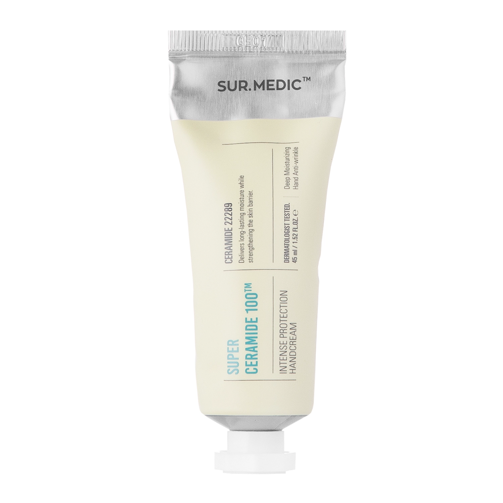 Sur.Medic+ Super Ceramide 100TM Intense Protection Hand Cream - Защитный крем для рук с церамидами - 45ml 