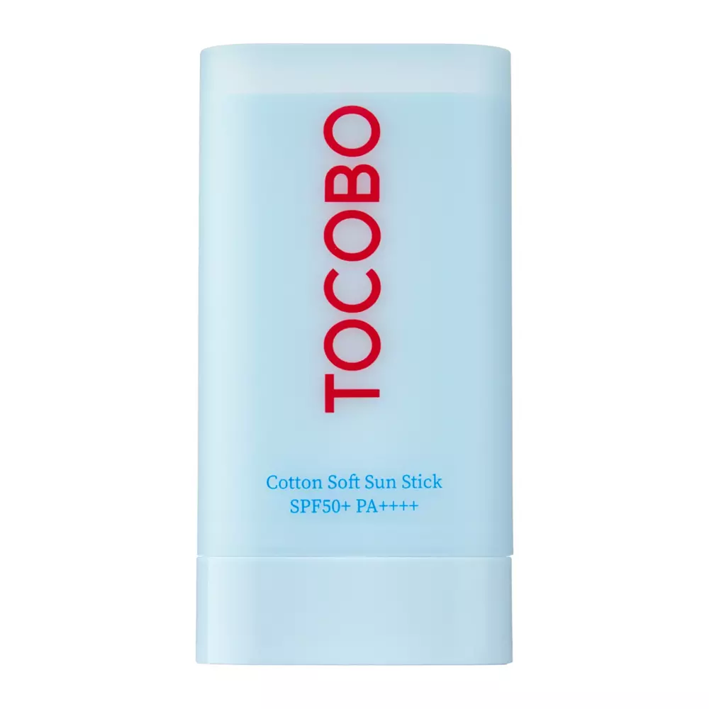 TOCOBO - Cotton Soft Sun Stick SPF50+ PA++++ - Солнцезащитный стик для лица - 19g