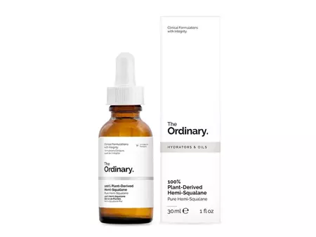 The Ordinary - 100% Plant-Derived Hemi-Squalane - Увлажняющее масло для лица и волос - 30 ml