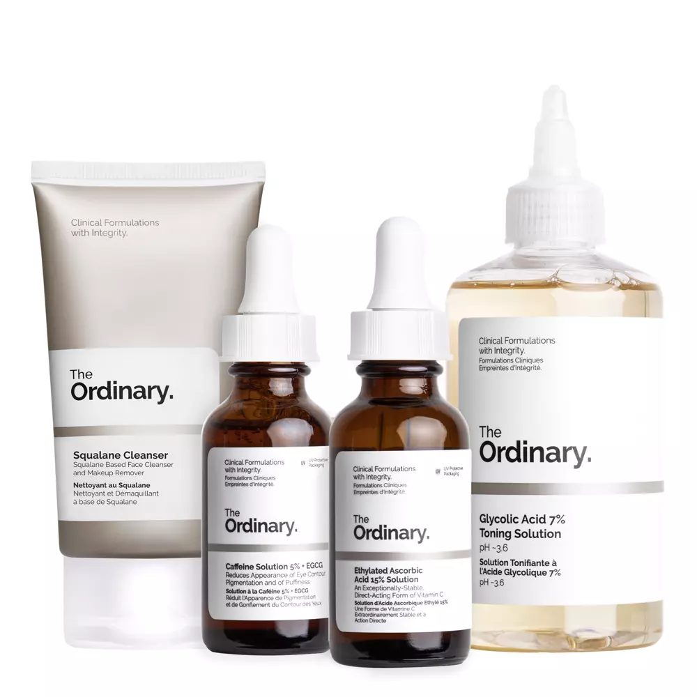 The Ordinary - Набор, придающий сияние тусклой коже с пигментацией - The Bright Set