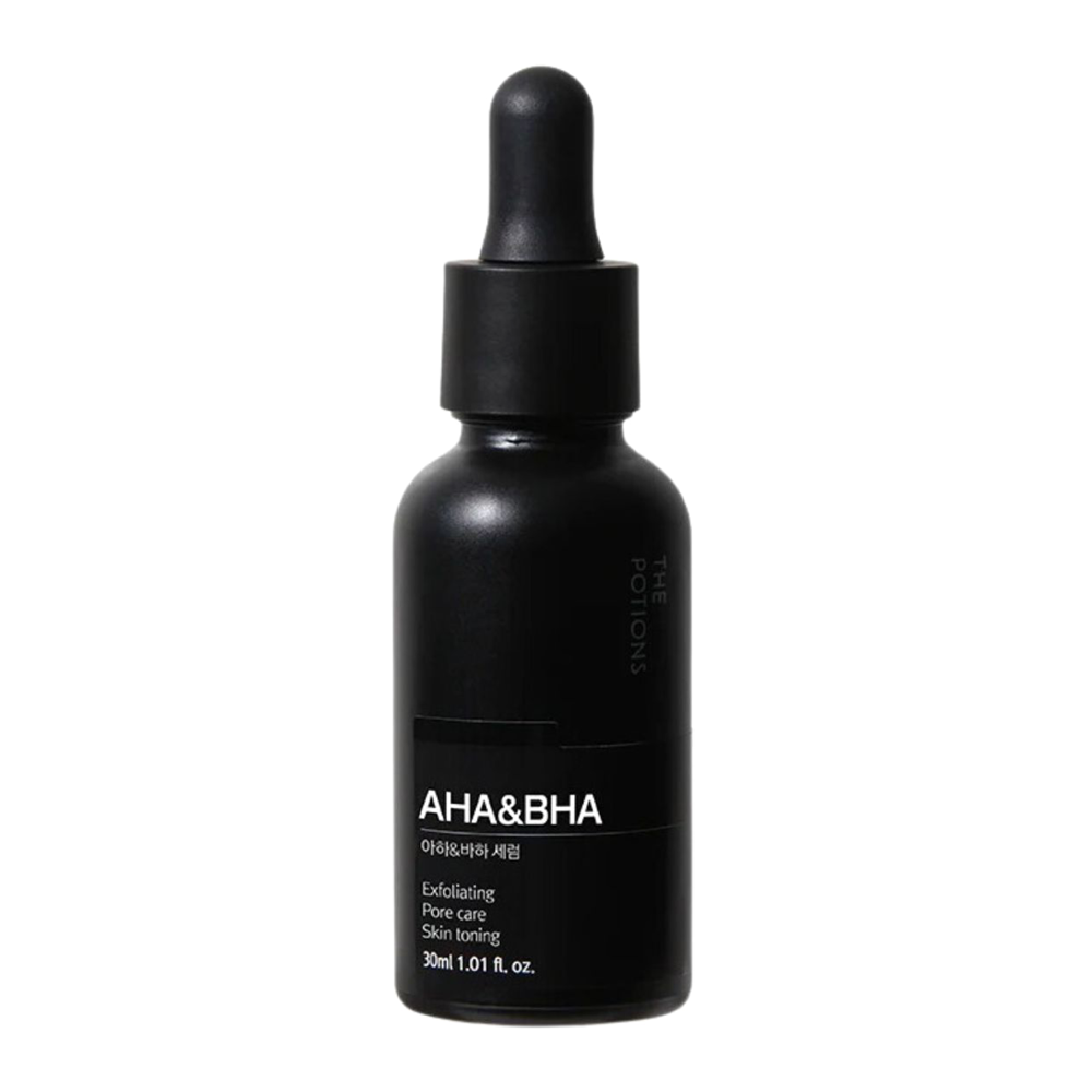 The Potions - AHA & BHA Serum - Отшелушивающая сыворотка для лица с кислотами AHA и BHA - 30ml