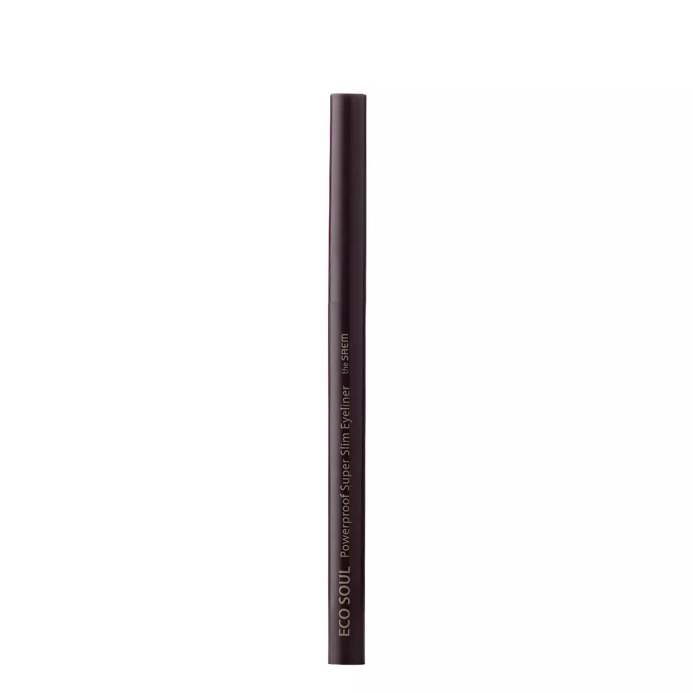 The SAEM - Eco Soul Powerproof Super Slim Eyeliner - Водостойкая подводка для глаз - BR01 - 0,1g