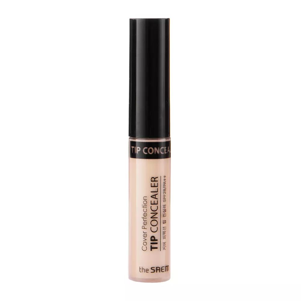 The SAEM - Консилер для лица - Cover Perfection Tip Concealer - SPF28/PA++ - 1.25 Light Beige - 6,5ml