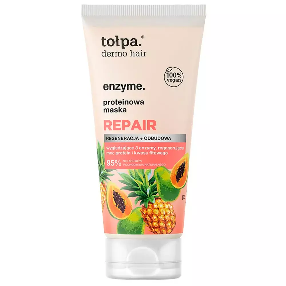 Tołpa - Enzyme - Протеиновая маска для волос с энзимами - 200ml