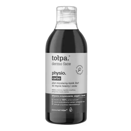 Tołpa - Мицеллярная вода для демакияжа лица и глаз 2в1 - Tonik 2w1 do Mycia Twarzy i Oczu - 400ml