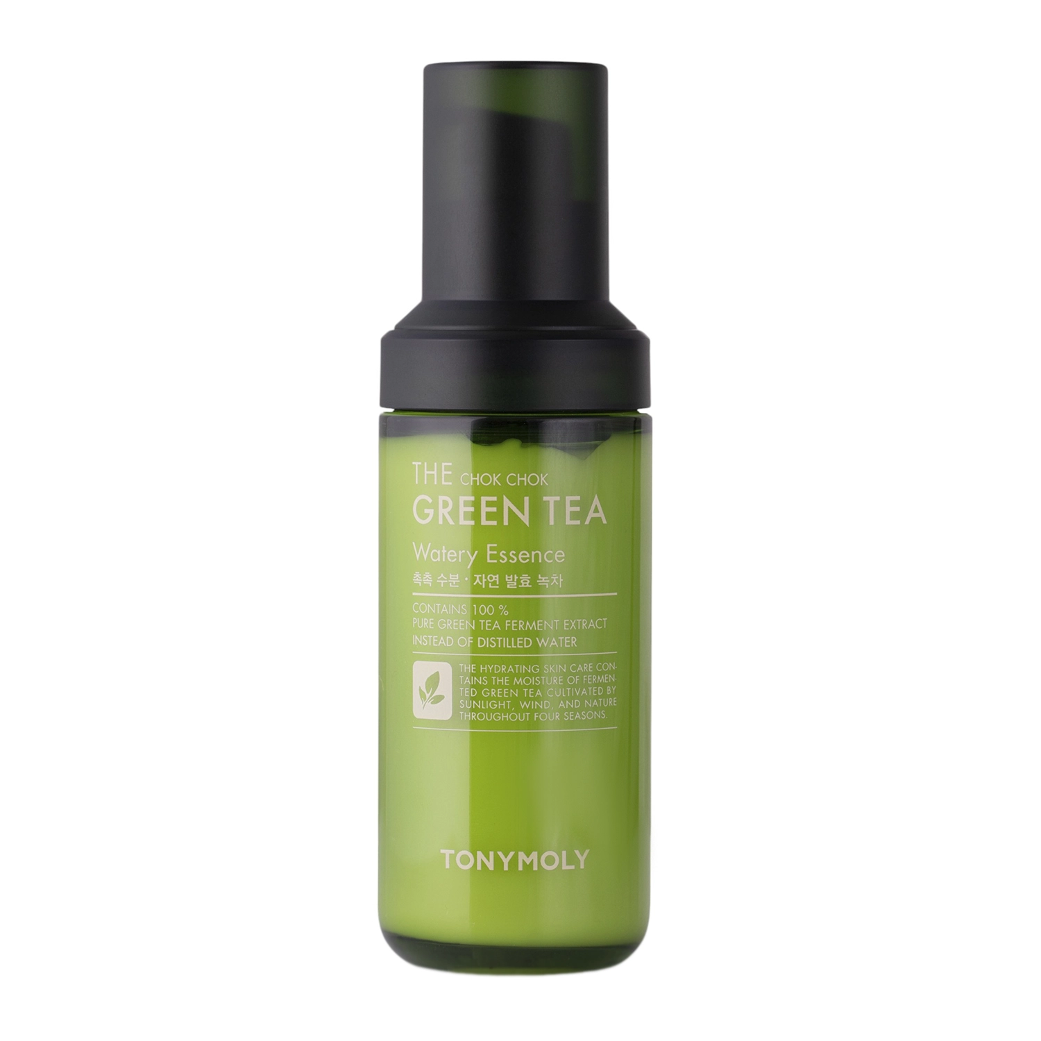 TonyMoly - The Chok Chok Green Tea Watery Essence - Увлажняющая эссенция с зеленым чаем - 55ml