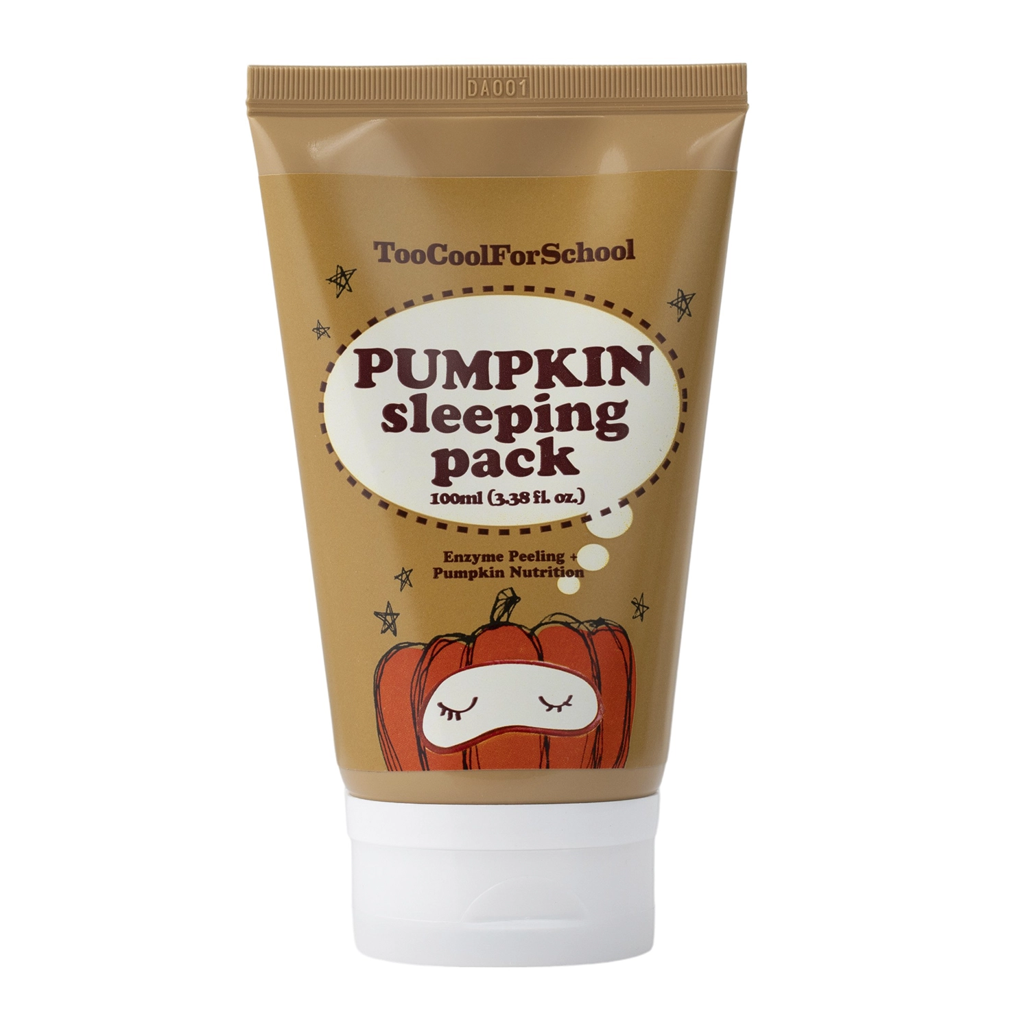 Too Cool for School - Pumpkin Sleeping Pack - Ночная питательно-увлажняющая маска для лица - 100ml