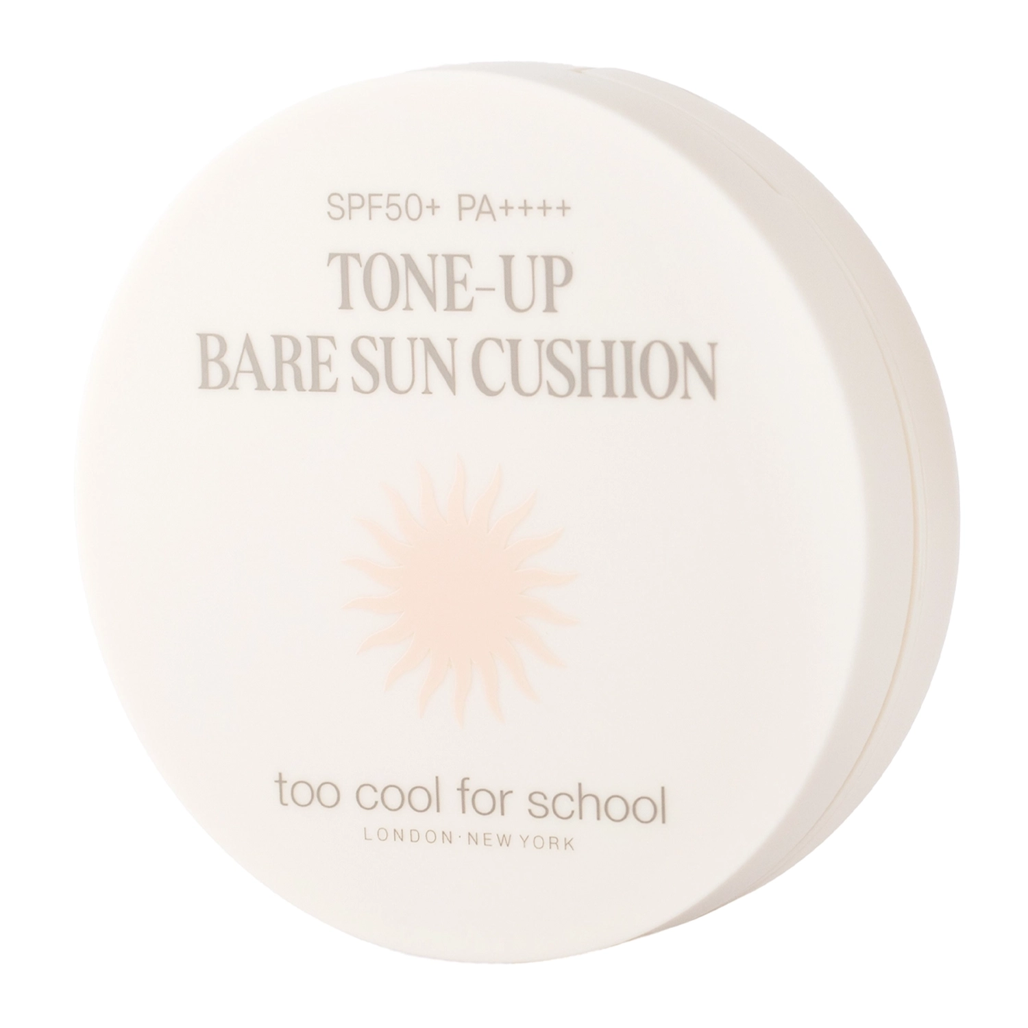 Too Cool for School - Tone Up Base Sun SPF50+ PA++ - Тонирующий солнцезащитный крем в форме кушона - 15g