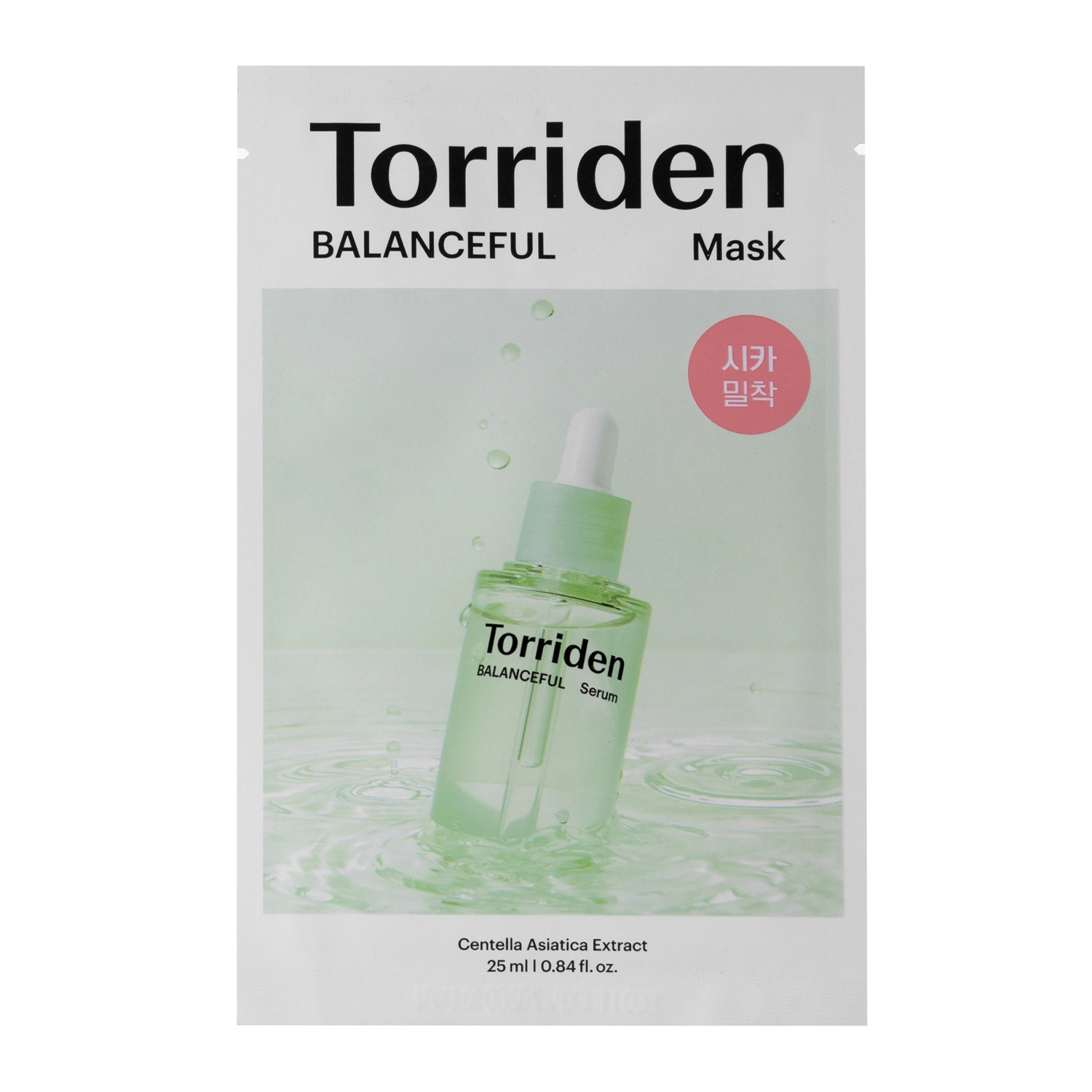 Torriden - Balanceful Cica Mask - Увлажняющая тканевая маска для лица с центеллой азиатской - 25ml