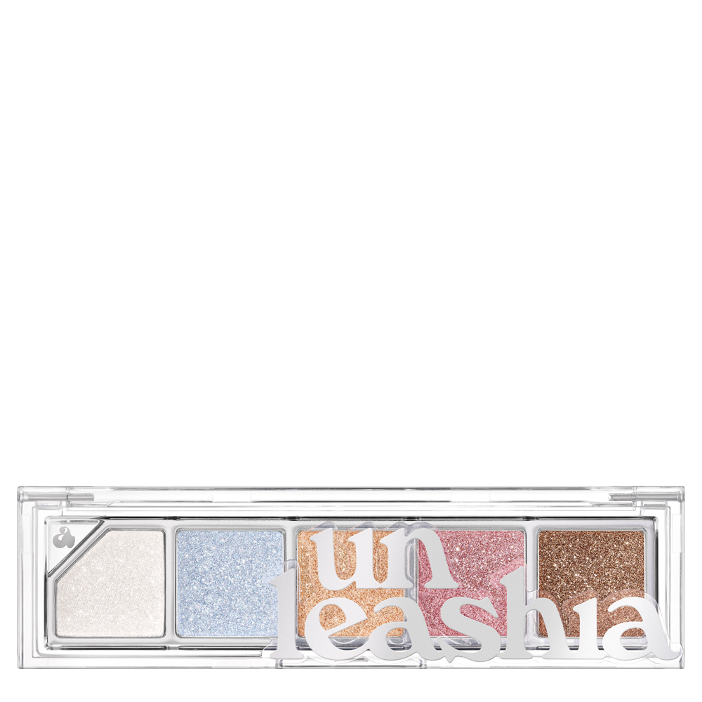 Unleashia - Mood Shower Face Palette - Палетка универсальных теней - NO.101 Ballerino - 4g