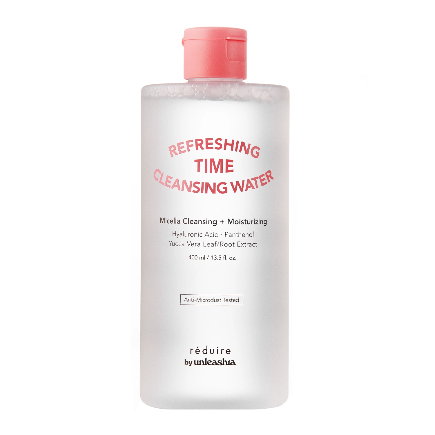 Unleashia - Refreshing Time Cleansing Water - Мицеллярная вода для лица - 400ml