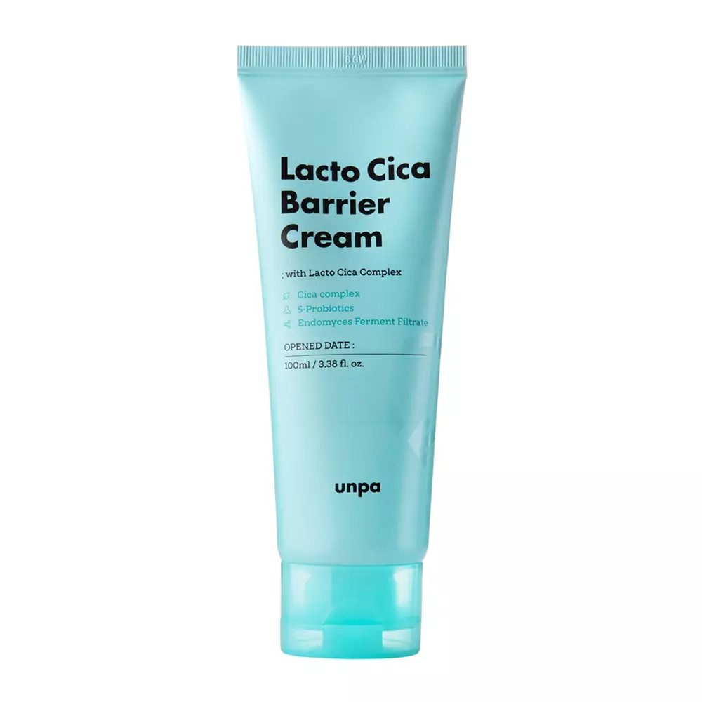 Unpa - Lacto Cica Barrier Cream - Регенерирующий крем для лица с центеллой азиатской - 100ml