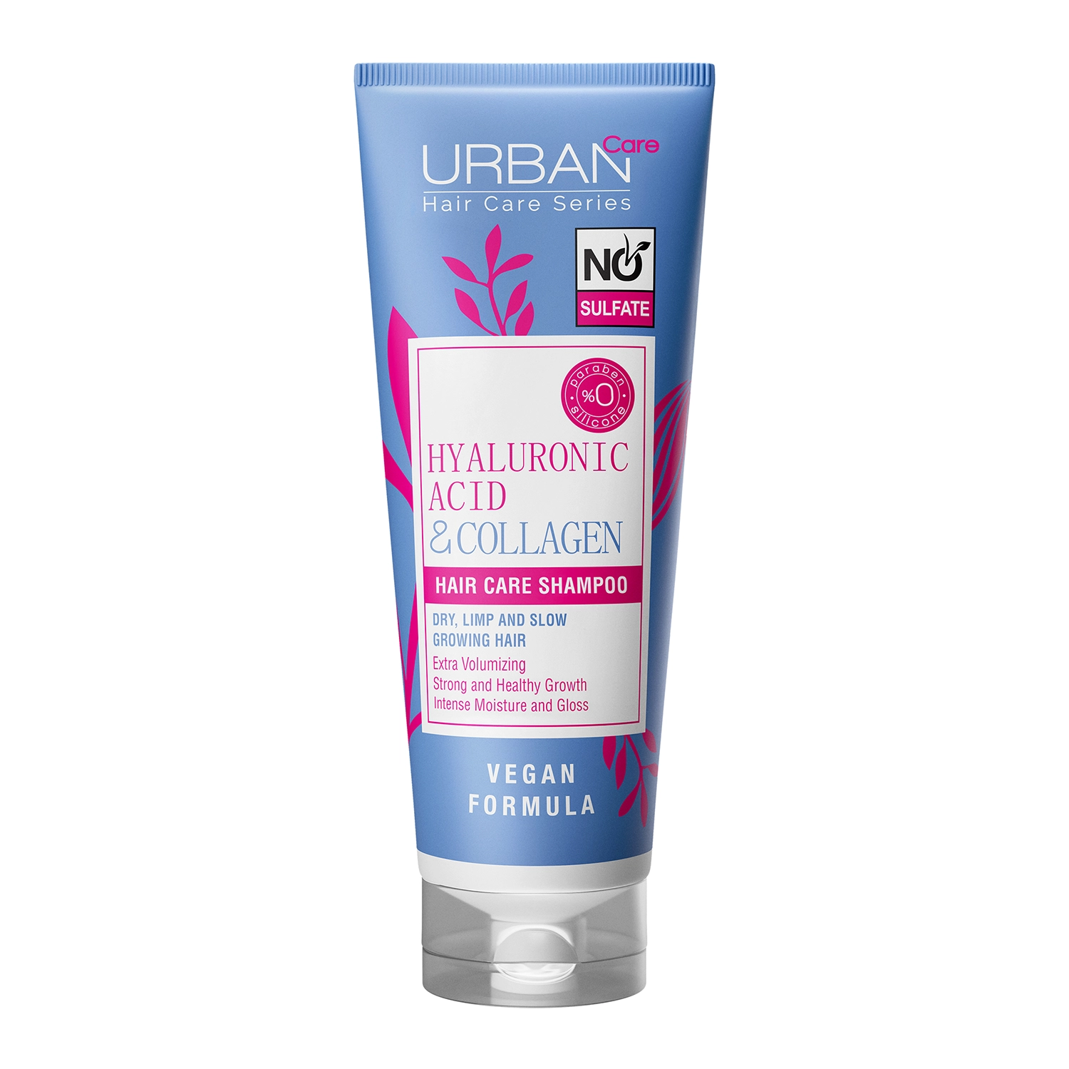 Urban Care - Hyaluronic Acid & Collagen Shampoo - Увлажняющий шампунь для волос - 250ml